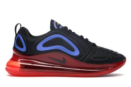 Nike Air Max 720 Black Blue Red - authentic Nike sneakers