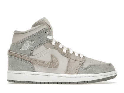 Jordan 1 Mid SE Particle Grey (Women's) - authentic Jordan sneakers