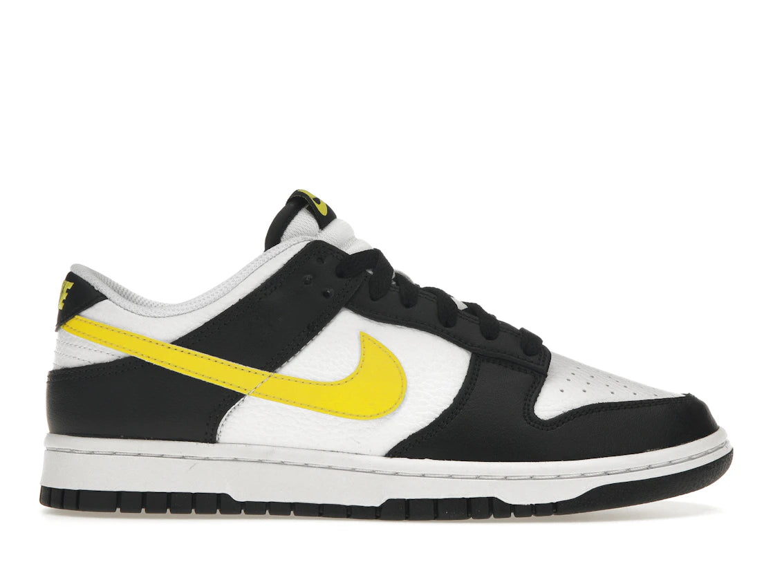 Nike Dunk Low Black Opti Yellow - vue 360