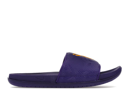 Nike Kobe Offcourt Slide Purple University Gold - authentic Nike sneakers
