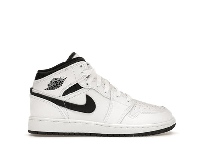 Jordan 1 Mid Reverse Panda (GS) - authentic Jordan sneakers