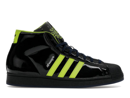 adidas Pro Model ADV Always Black Volt - authentic adidas sneakers
