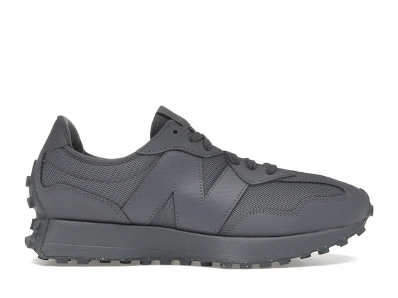 New Balance 327 Grey Carbon Fiber Logo