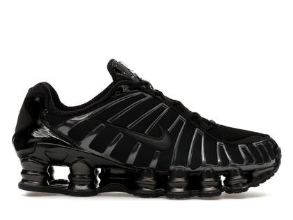 Nike Shox TL Black Metallic Silver (Women's) - authentic Nike sneakers