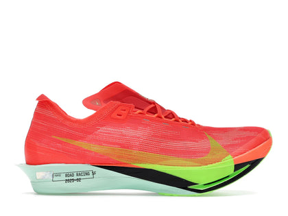 Nike ZoomX StreakFly 2 Bright Crimson Hyper Orange Gridiron Lime Blast - authentic Nike sneakers