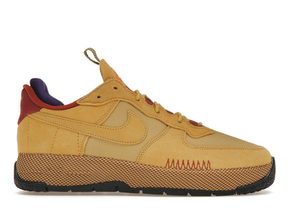 Nike Air Force 1 Wild Low Wheat Gold (Women's) - authentic Nike sneakers