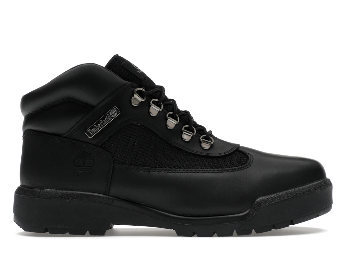 Timberland Field Boot Mid Lace Up Waterproof Black - vue 360