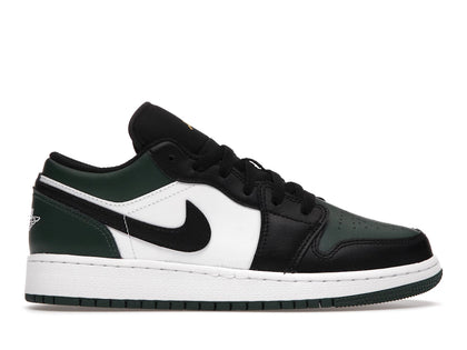 Jordan 1 Low Green Toe (GS) - authentic Jordan sneakers