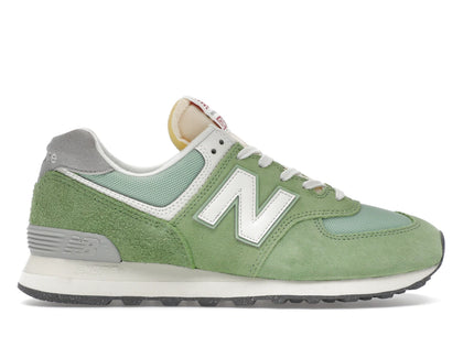 New Balance 574 Chive Sea Salt - authentic New Balance sneakers