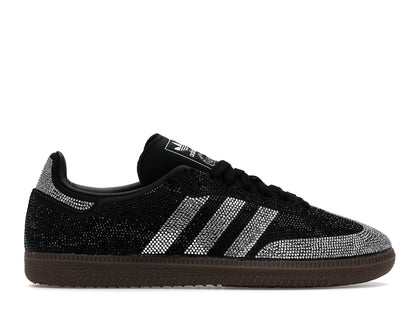 adidas Samba OG Rhinestone Black Silver (Women's) - authentic adidas sneakers