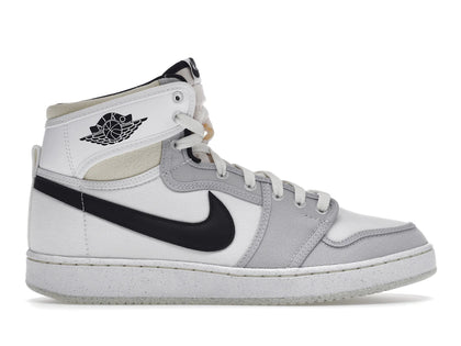 Jordan 1 Retro AJKO White Black Grey Fog - authentic Jordan sneakers