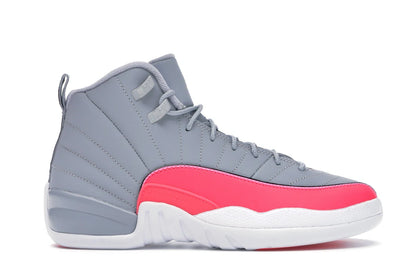 Jordan 12 Retro Wolf Grey Racer Pink (GS) - authentic Jordan sneakers
