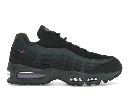 Nike Air Max 95 OG Big Bubble Black Vivid Purple - authentic Nike sneakers