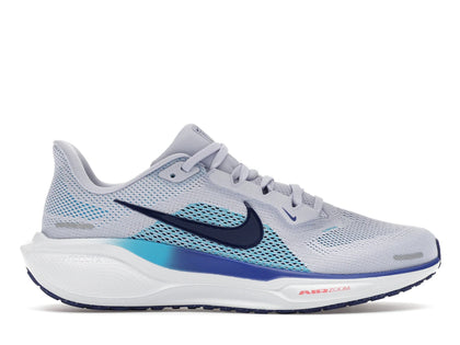 Nike Air Zoom Pegasus 41 Ghost Football Grey Deep Night Blue Void - authentic Nike sneakers