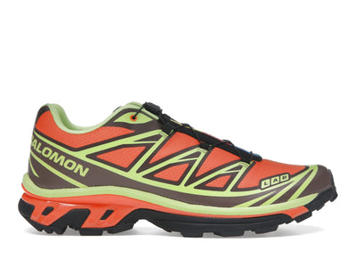 Salomon XT-6 Red Orange Sharp Green
