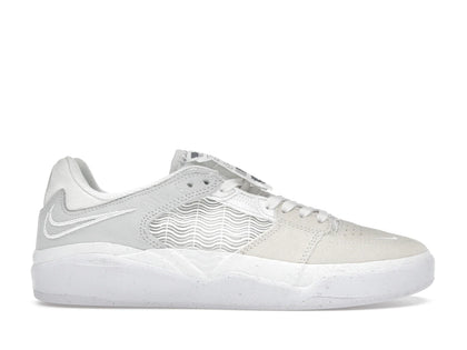 Nike SB Ishod Wair Premium Warning Label Summit White - authentic Nike sneakers