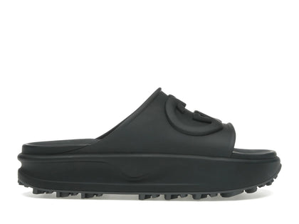 Gucci Interlocking G Slide Black - authentic Gucci sneakers