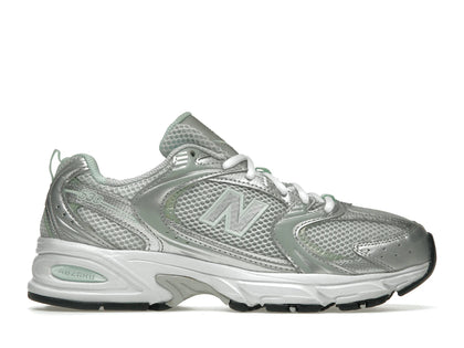New Balance 530 White Cosmic Jade - authentic New Balance sneakers