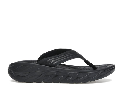 Hoka One One Ora Recovery Flip Black Dark Gull Grey - authentic Hoka One One sneakers