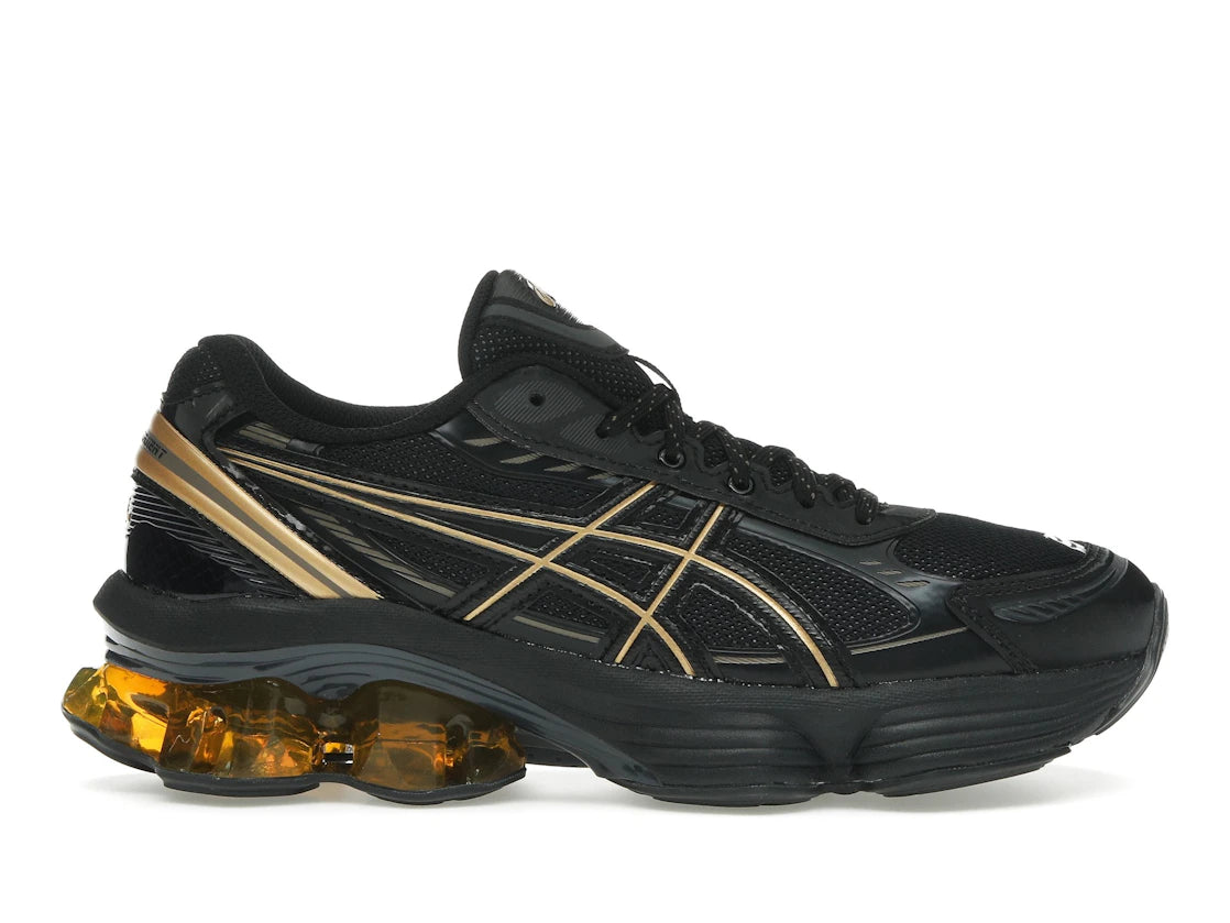 ASICS Gel-Kinetic Fluent Schwarz Gold - vue 360