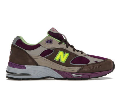New Balance 991 Stray Rats Brown (Women's) - authentic New Balance sneakers