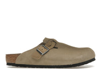 Birkenstock Boston Braided Suede Taupe