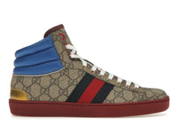 Gucci Ace GG High Top Beige Ebony
