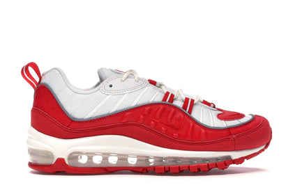 Nike Air Max 98 University Red White - authentic Nike sneakers