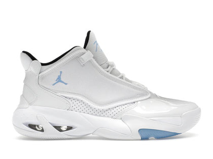 Jordan Max Aura 4 White University Blue - authentic Jordan sneakers