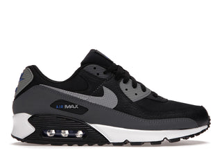 Nike Air Max 90 Black Grey Blue - authentic Nike sneakers