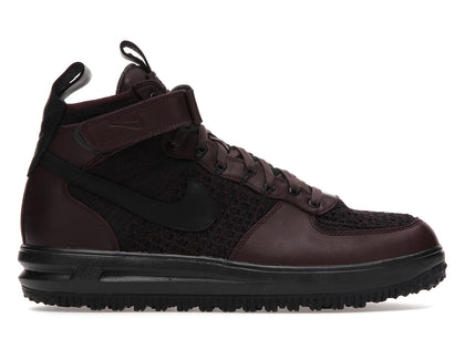 Nike Lunar Force 1 Flyknit Workboot Deep Burgundy/Black - authentic Nike sneakers