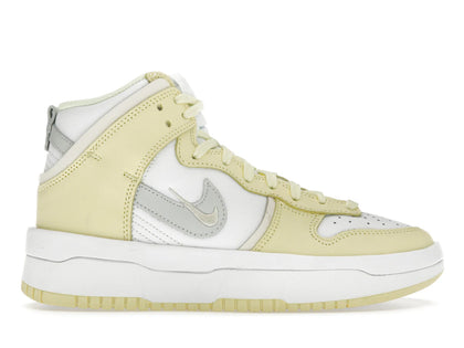 Nike Dunk High Up Light Lemon Yellow (Women's) - authentic Nike sneakers