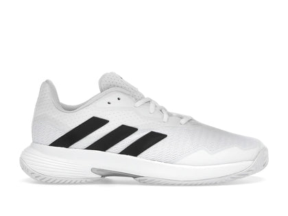 adidas Courtjam Control Cloud White Core Black Matte Silver - authentic adidas sneakers