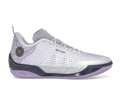 Li-Ning Way Of Wade 808 4 Ultra White Purple - authentic Li-Ning sneakers