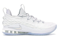 Nike LeBron 15 Low White Metallic Silver