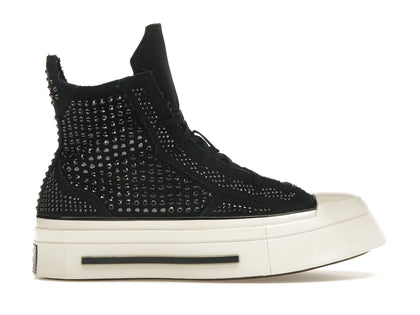 Converse Chuck Taylor All Star 70 Hi De Luxe Squared Swarovski Black (Women's) - authentic Converse sneakers