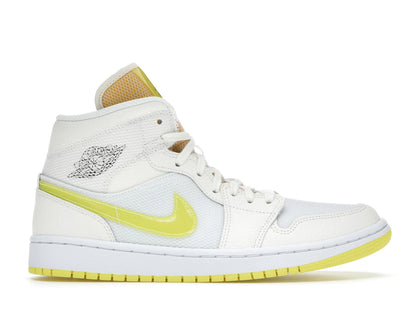 Jordan 1 Mid SE Voltage Yellow (Women's) - authentic Jordan sneakers