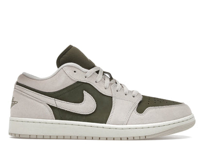 Jordan 1 Low SE Medium Olive Sail - authentic Jordan sneakers
