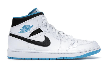 Jordan 1 Mid Laser Blue - authentic Jordan sneakers