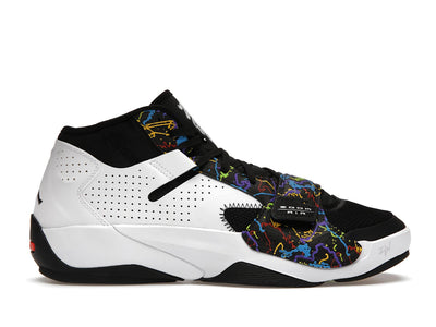 Jordan Zion 2 Noah White Black Multi-Color
