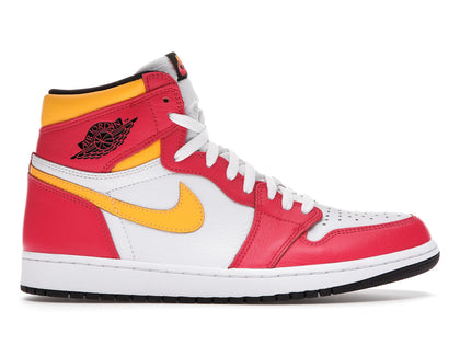 Jordan 1 Retro High OG Light Fusion Red - authentic Jordan sneakers