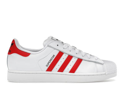 adidas Superstar II Cloud White Better Scarlet