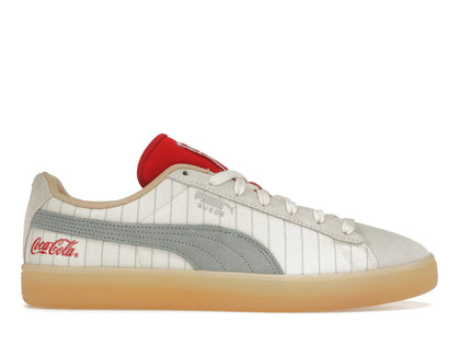 Puma Suede Coca Cola White - authentic Puma sneakers