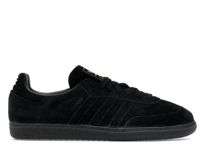 adidas Samba OG Core Black Gold Metallic - authentic adidas sneakers