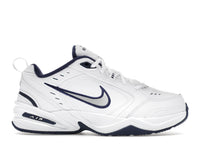 Nike Air Monarch Iv White/Midnight Navy/White/Metallic Silver
