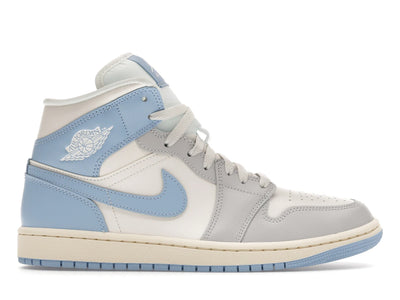 Jordan 1 Mid Psychic Blue Sail Coconut Milk (Women's)