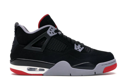 Jordan 4 Retro Bred (2019) (GS) - authentic Jordan sneakers