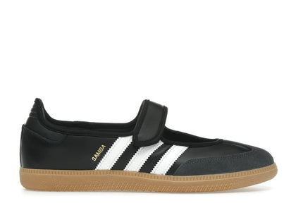 adidas Samba Jane Black White Gum (Women's) - authentic adidas sneakers