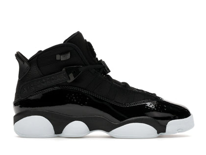 Jordan 6 Rings Black White (GS) - authentic Jordan sneakers