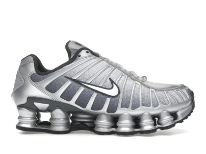 Nike Shox TL Metallic Silver - authentic Nike sneakers